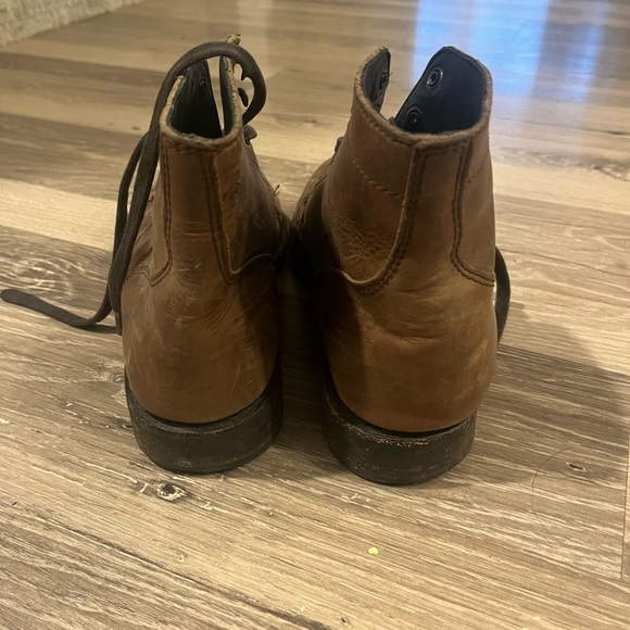 Thursday Boot Company Tan Leather Moto Boots - Picture 4 of 6